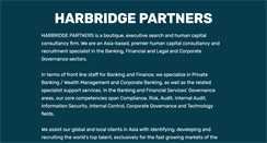 Desktop Screenshot of harbridgepartners.com